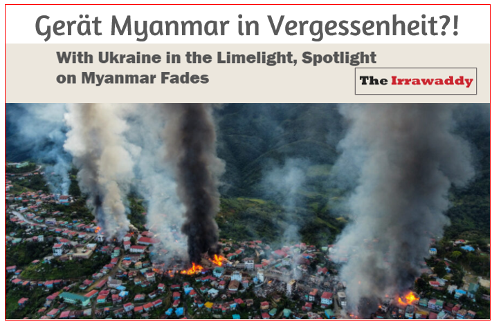 Gerät Myanmar in Vergessenheit?